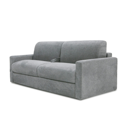 Lamod Italia Revers Italian Modern Grey Fabric Full Sofa Bed Grey Sofa Bed 81232 VGDTREVERS-140-GRY