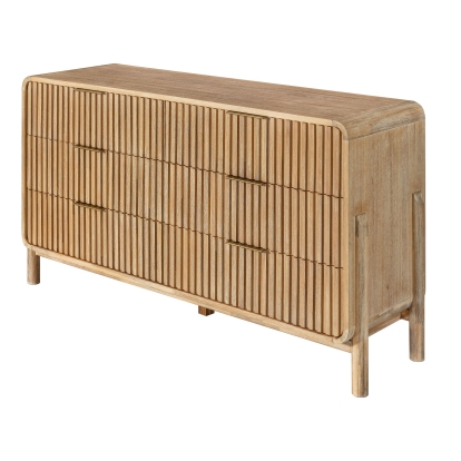 Modrest Mikala Modern Natural Oak Dresser Oak Dresser 81308 VGWDMIL-DR06