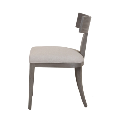 LA Furniture Fabien Mid-Century Modern Beige Linen + Grey Wash Dining Chair (Set of 2) VGRH-RHS-98535-GRY Contemporary Style by Vig Furnitrue Number 81519Z Catch Home Goods