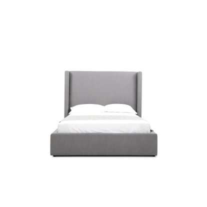 LA Furniture Queen Byrne Modern Grey Fabric Bed VGEVVG713-C-07-Q Contemporary Style by Vig Furnitrue Number 81559 Catch Home Goods
