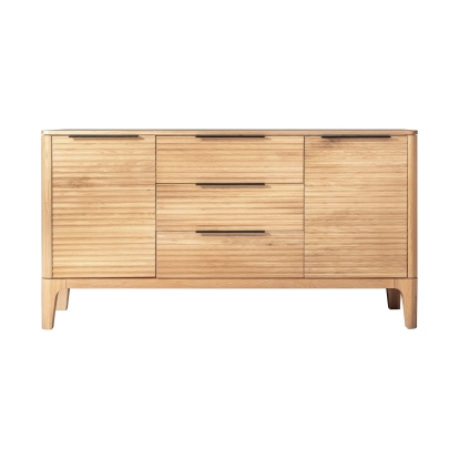 Modrest Seattle Modern Natural Oak Buffet Oak Buffet 81599 VGWD-SEA-BUF03-2D
