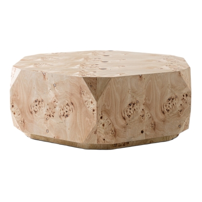 LA Furniture July Modern Mapa Burl Round Coffee Table VGOD-LZ-226C-COF Contemporary Style by Vig Furnitrue Number 81603 Catch Home Goods