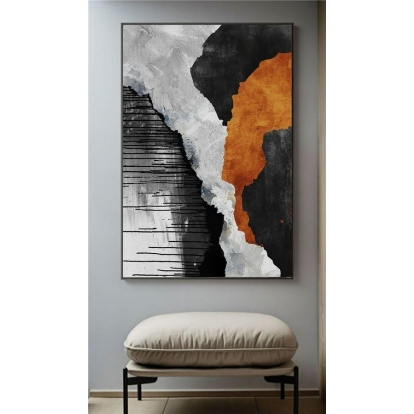 Modrest VIG23022 47 X 71 Black Framed Painting  Painting 81651 VGTHVIG23022