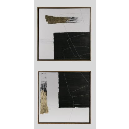 Modrest Lund Modern Painting Set of 2  Painting 81933 VGVA-CO23045