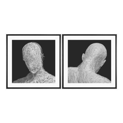 Modrest Nexum Modern Painting Set of 2  Painting 81936 VGVA-CO23589