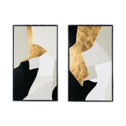Modrest Shapes Modern Painting Set of 2  Painting 81938 VGVA-CO23087
