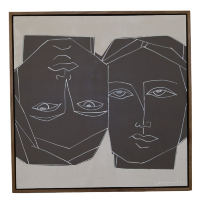 Modrest Siamese Modern 47" x 47" Painting  Painting 81939 VGVA-CO23562