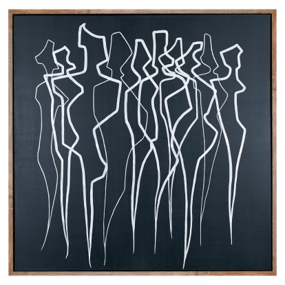 Modrest Sippe Modern 71" x 71" Painting  Painting 81940 VGVA-CO22604