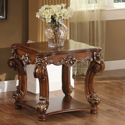 ACME Vendome Cherry End Table Model 82001