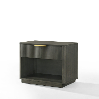 Nova Domus Santa Monica Modern Grey Wash Nightstand Grey Nightstand 82570 VGMA-BR-144-NS-GRY