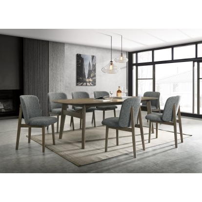 Modrest Costello Mid-Century Modern Wenge Dining Table Wenge Dining Table 82623 VGMA-MI-3202
