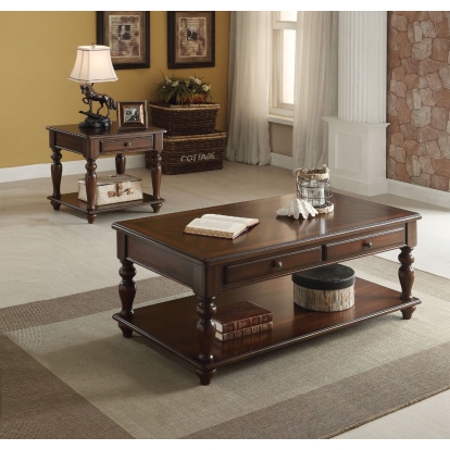 ACME Farrel Walnut Coffee Table with Lift Top Model 82745
