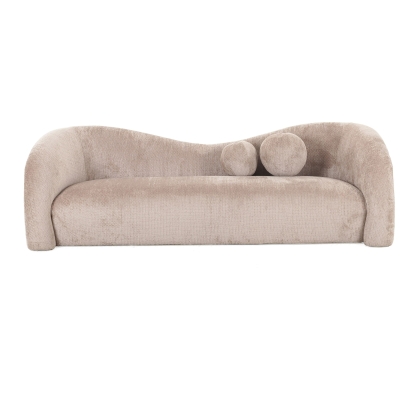 Divani Casa Calico Contemporary Beige Fabric 3-Seat Sofa Beige Sofa 82846|82846A VGOD-ZW-20019-3-DH2024-04