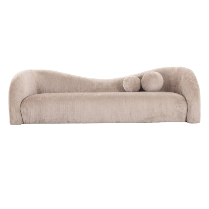 Divani Casa Calico Contemporary Beige Fabric 4-Seat Sofa Beige Sofa 82847 VGOD-ZW-20019-4-DH2024-04