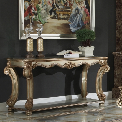 Acme Vendome Sofa Table Model 83002B