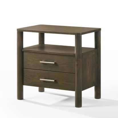 Modrest Carolina Modern Wenge Nightstand Wenge Nightstand 83035 VGMA-BR-167-NS-WNG