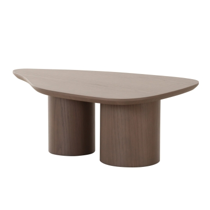 Modrest Connie Modern White Oak Small Coffee Table Oak Coffee Table 83162 VGOD-LZ-370C-C
