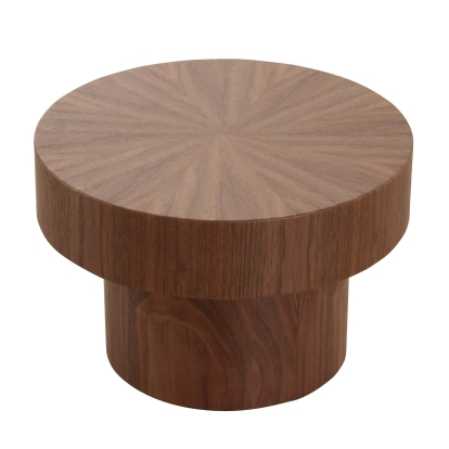 Modrest Larch Modern Walnut End Table Walnut End Table 83167 VGOD-LZ-339C-B
