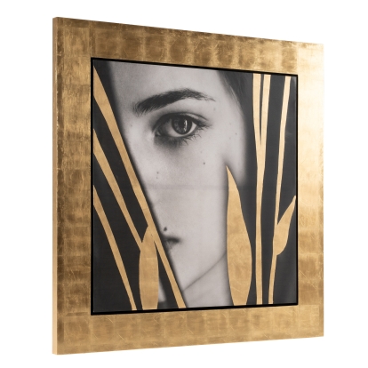 LA Furniture Kubia Modern Gold 71" x 71" Painting VGVA-CO21577 Contemporary Style by Vig Furnitrue Number 83476 Catch Home Goods