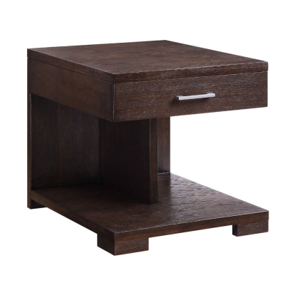 ACME Niamey Walnut End Table Model 84852