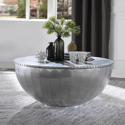 ACME Brancaster Aluminum Coffee Table Model 84880