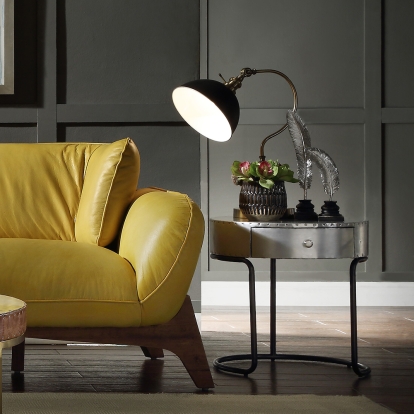 ACME Brancaster Aluminum End Table Model 84882