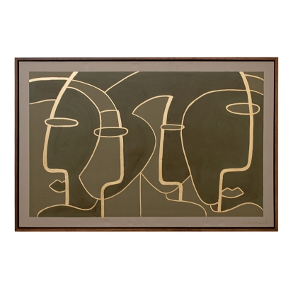 LA Furniture Foul Modern 71" x 47" Painting VGVA-CO24025 Contemporary Style by Vig Furnitrue Number 85777 Catch Home Goods
