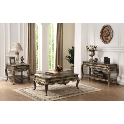 ACME Ragenardus Vintage Oak Coffee Table Model 86030