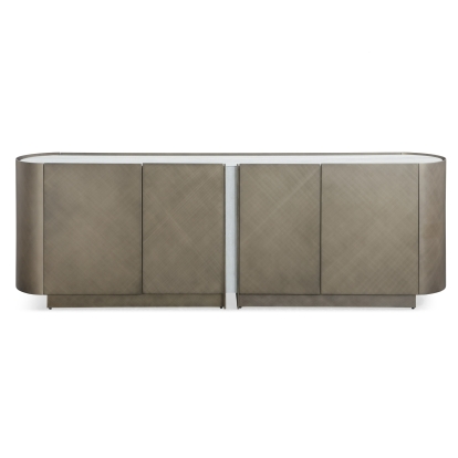 LA Furniture Moorgate Modern Travertine Ceramic + Bronze Buffet VGVC-G25988 Contemporary Style by Vig Furnitrue Number 86030 Catch Home Goods