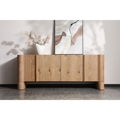 LA Furniture Walbrook Modern White Oak Buffet VGVC-G9017 Contemporary Style by Vig Furnitrue Number 86050 Catch Home Goods