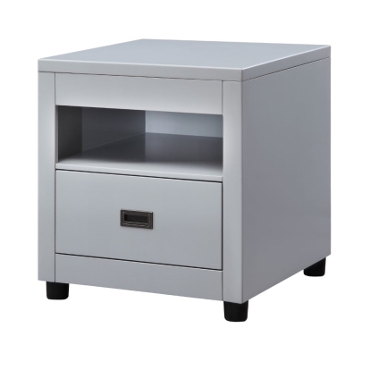 ACME Eleanor Dove Gray End Table Model 87107