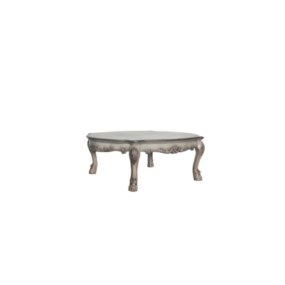 ACME Dresden Vintage Bone White Coffee Table Model 88170