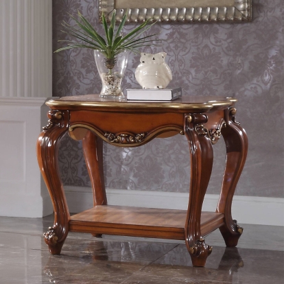 ACME Picardy Honey Oak End Table Model 88222