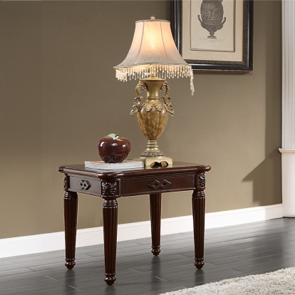 ACME Chateau De Ville Espresso End Table Model 88267