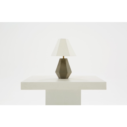 Modrest Estrada Modern Concrete Table Lamp Grey Table Lamp 75514 VGGR901438