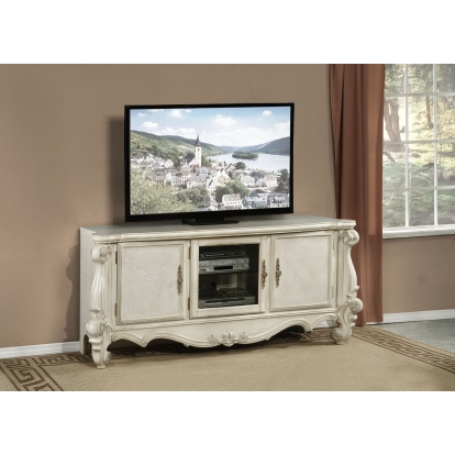 ACME Versailles Bone White TV Stand Model 91324