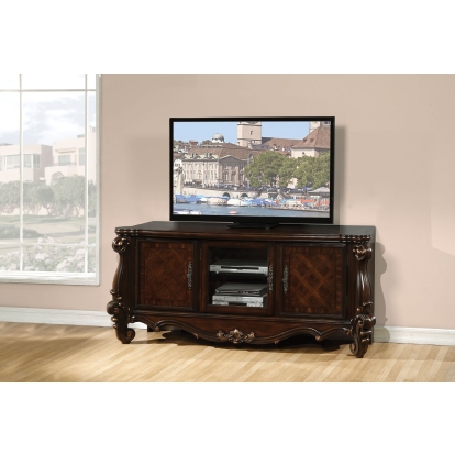 ACME Versailles Cherry Oak TV Stand Model 91329