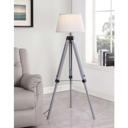 Coaster Dayton Rustic Grey Floor Lamp Model 920212