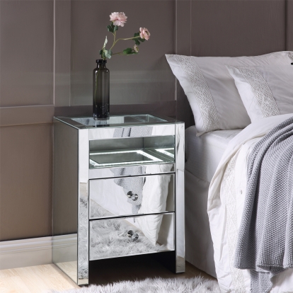 Acme Dominic Accent Table with Led Model 97685