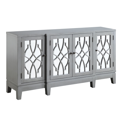 ACME Magdi Antique Gray Console Table Model AC00196