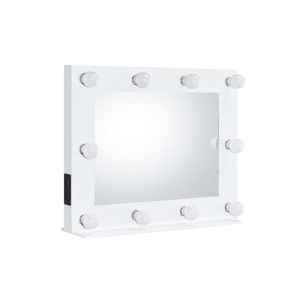 ACME Avery White Accent Mirror Model AC00759