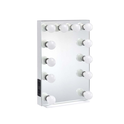 ACME Asa White Accent Mirror Model AC00760