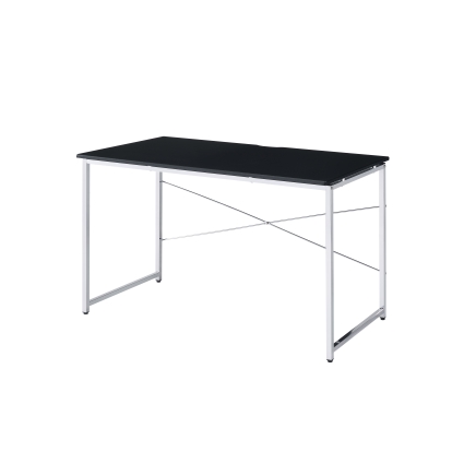 ACME Tennos Black & Chrome Vanity Desk(Same 93195) Model AC00904