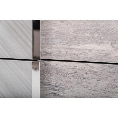 Nova Domus Alexa Italian Modern Grey Chest Grey Chest 74189 VGACALEXA-CHEST