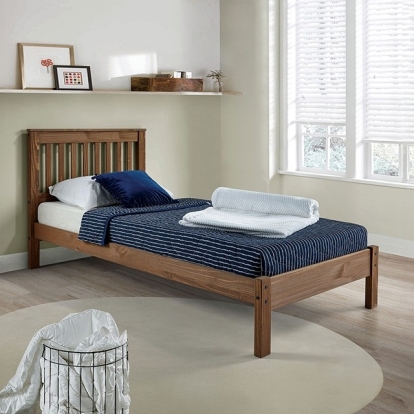Furniture Of America Creswell Rustic Solid Wood, Others Mahogany Bed | AM7972MH