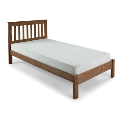 Furniture Of America Creswell Rustic Mahogany Bed Model AM7972MH-Twin Bed