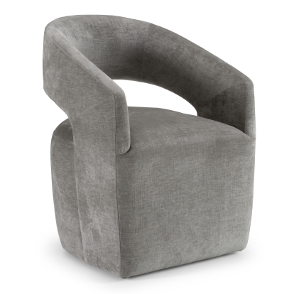LA Furniture Angie Modern Grey Fabric Dining Chair VGKK-KF-Y1230-GRY Contemporary Style by Vig Furnitrue Number 81069|81069A Catch Home Goods