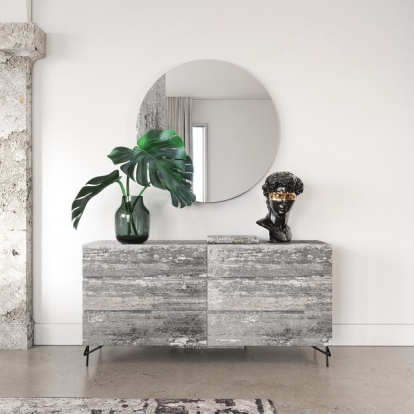 LA Furniture Aria Italian Modern Multi Grey EK Bedroom Set VGAC-ARIA-BED-SET-EK Contemporary Style by Vig Furnitrue Number 80121 Catch Home Goods