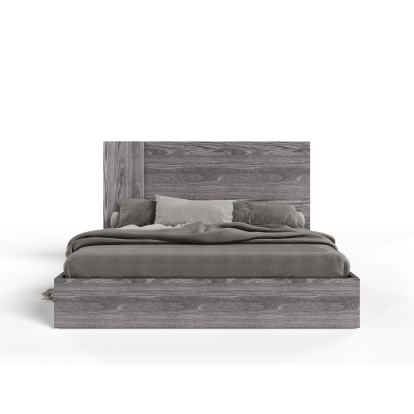 Nova Domus Asus Italian Modern Elm Grey Bed Grey Bed 78048|78049 VGACASUS-BED-GRY-2