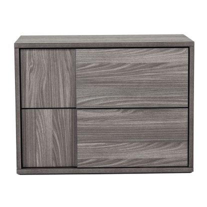 Nova Domus Asus Italian Modern Elm Grey Nightstand Grey Nightstand 76496 VGACASUS-NS-GRY-3